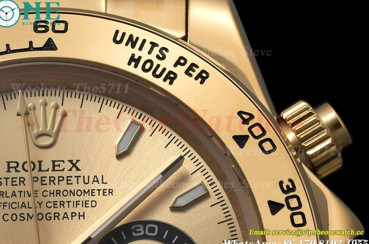 YG GDF Dial Gold 40mm YG Daytona A3836 0303